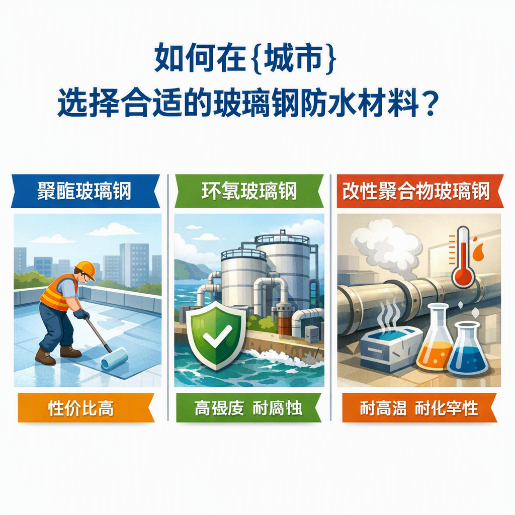 如何在阿克苏选择合适的玻璃钢防水材料？