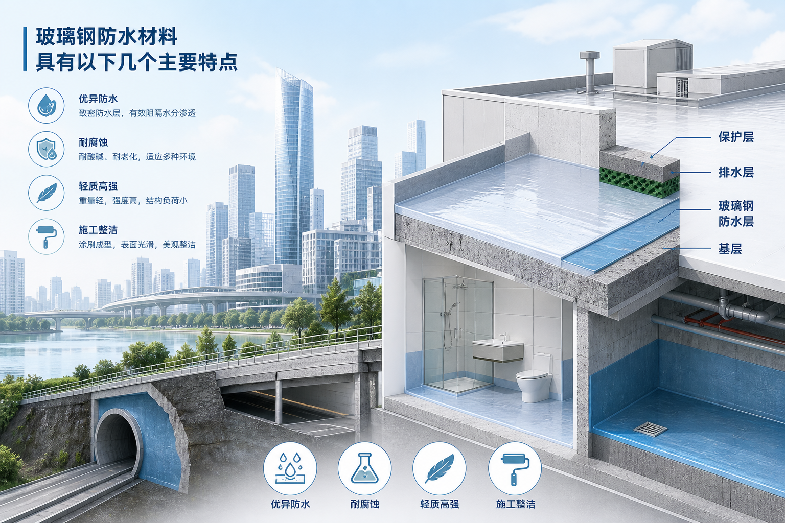 2023年玻璃钢防水材料市场趋势分析，关注 阿克苏 发展
