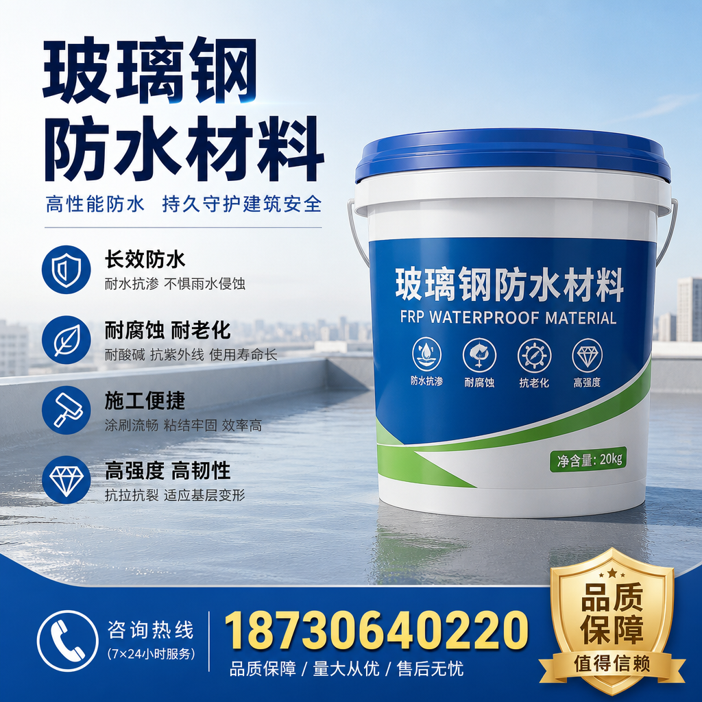专家解析：玻璃钢防水材料的市场前景分析在 阿克苏